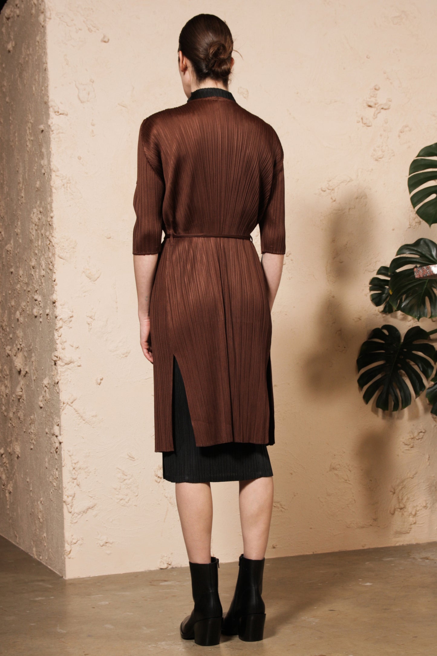 Short Sleeve Long Cardigan