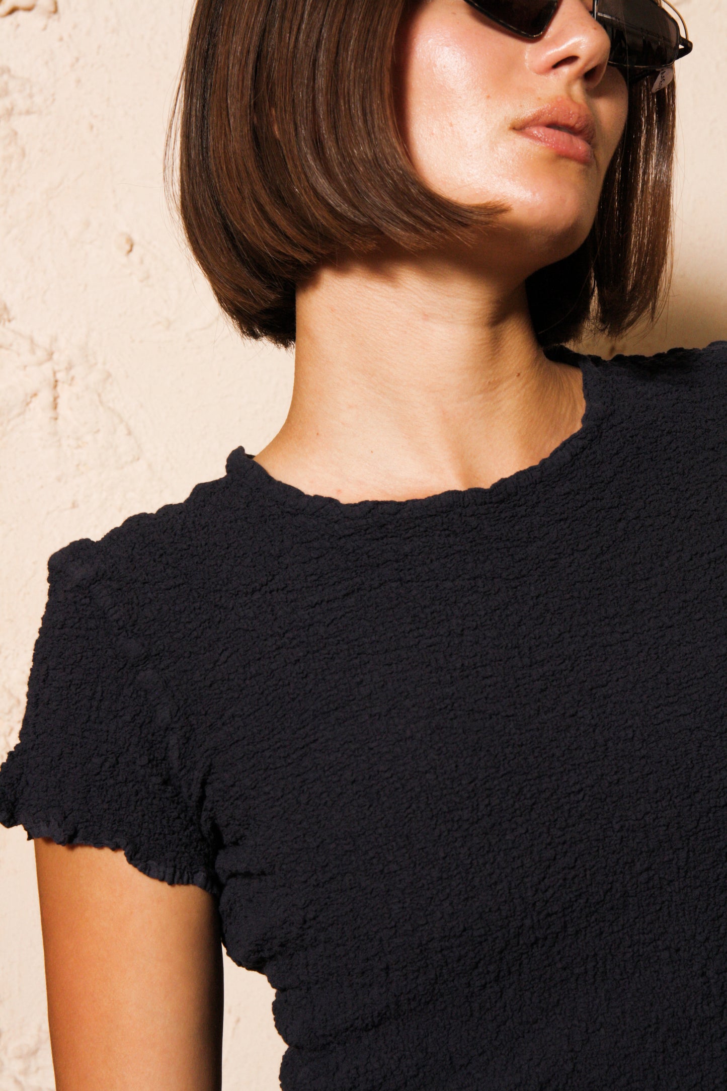 Cauliflower Tee Navy