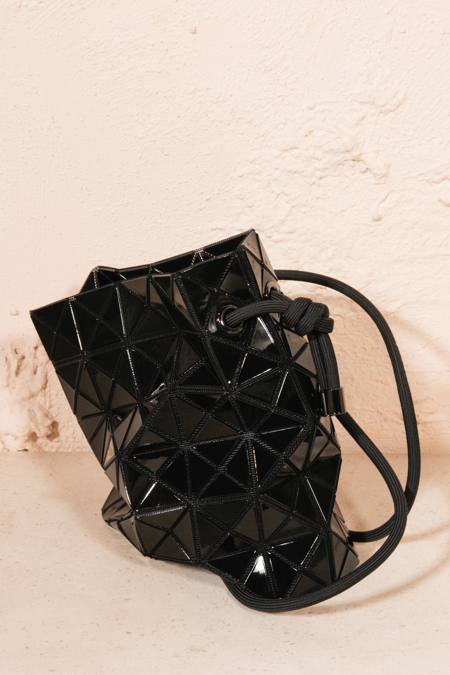 Drawstring Pouch Bag Black