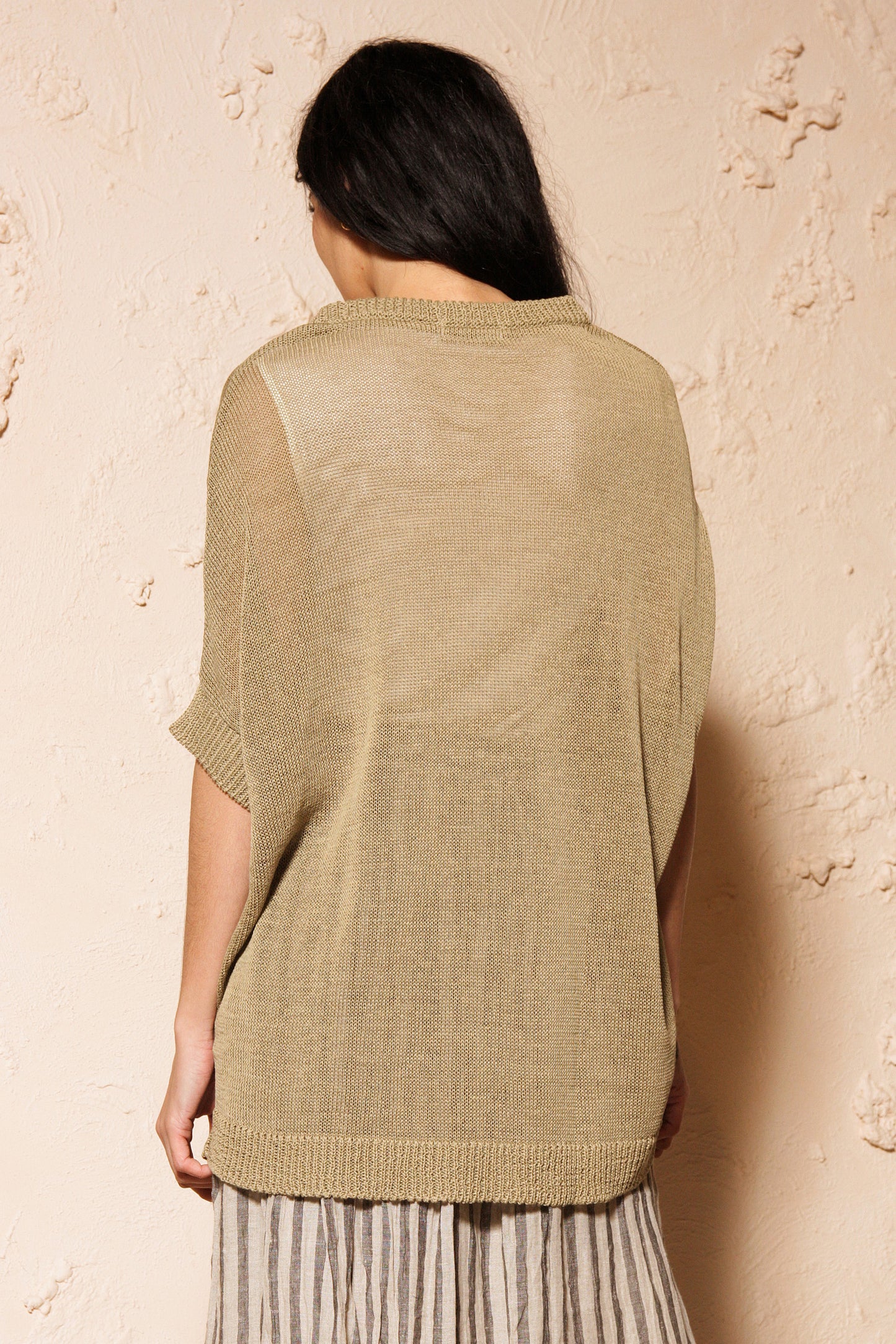 Olive Cotton Knit