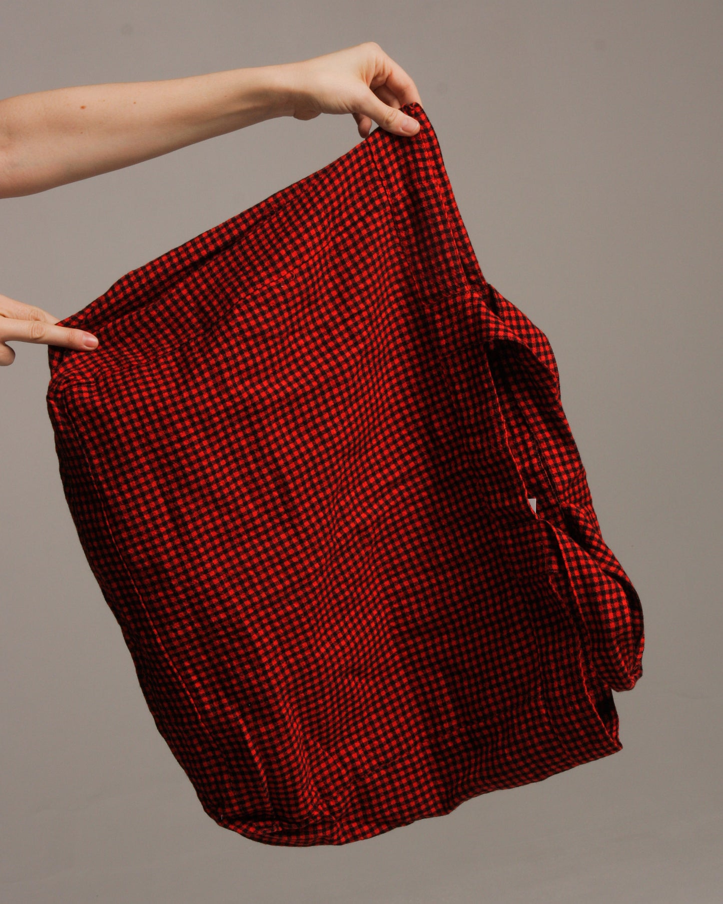 Red Gingham Bag
