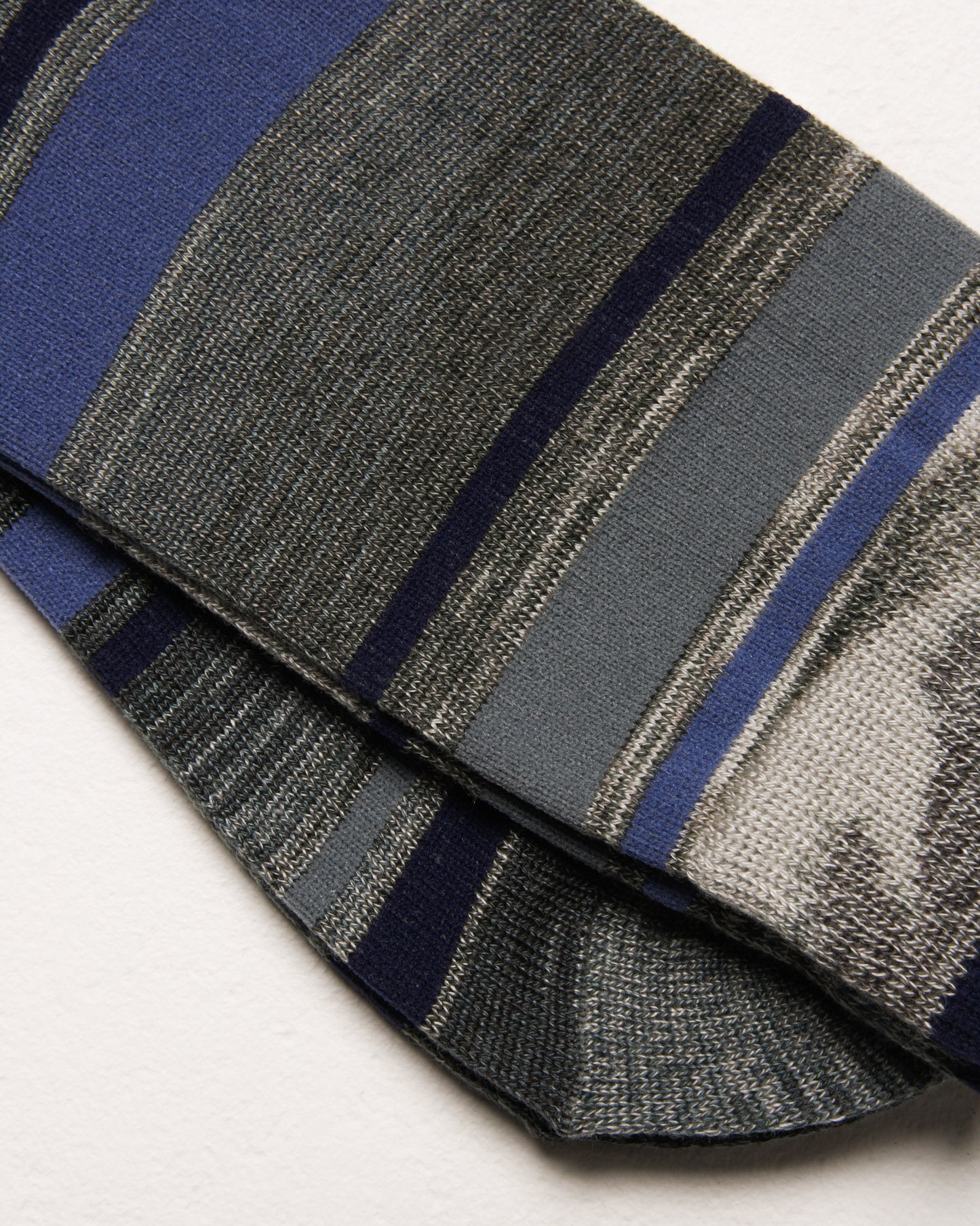 Grey Rainbow Stripe Socks