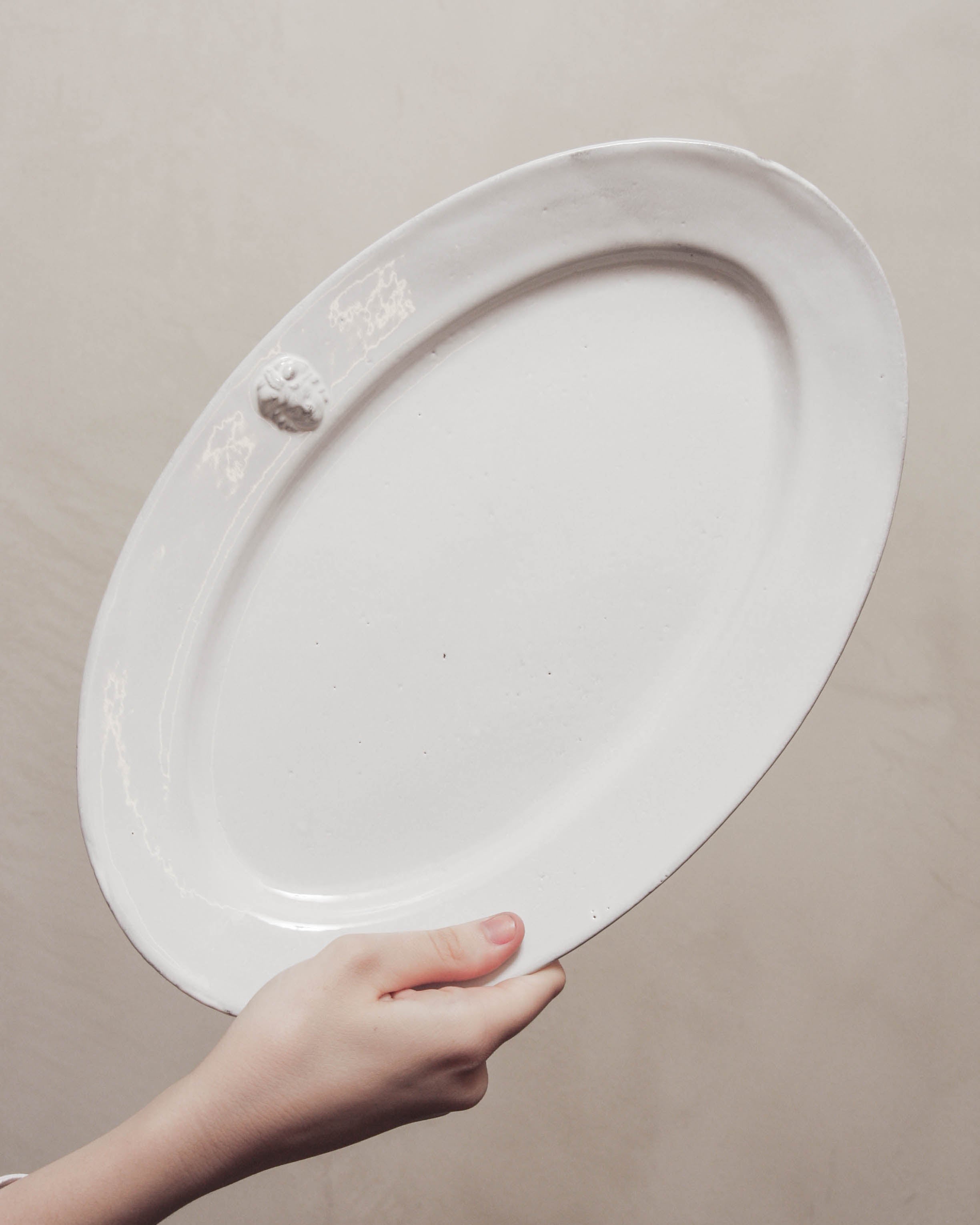 Astier de Villatte Small Oval Alexandre Platter pltalx4