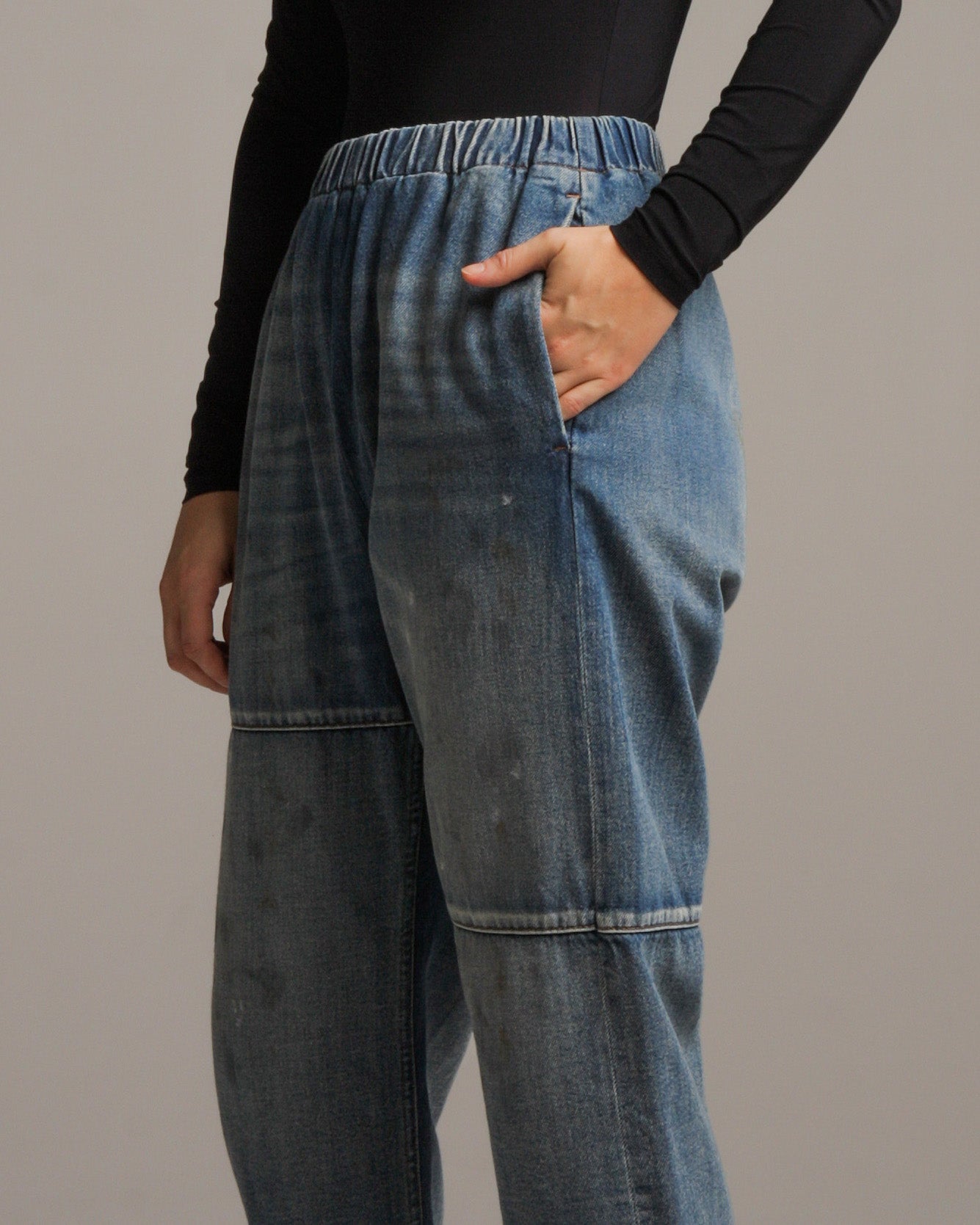 Dirty Wash Denim Jeans