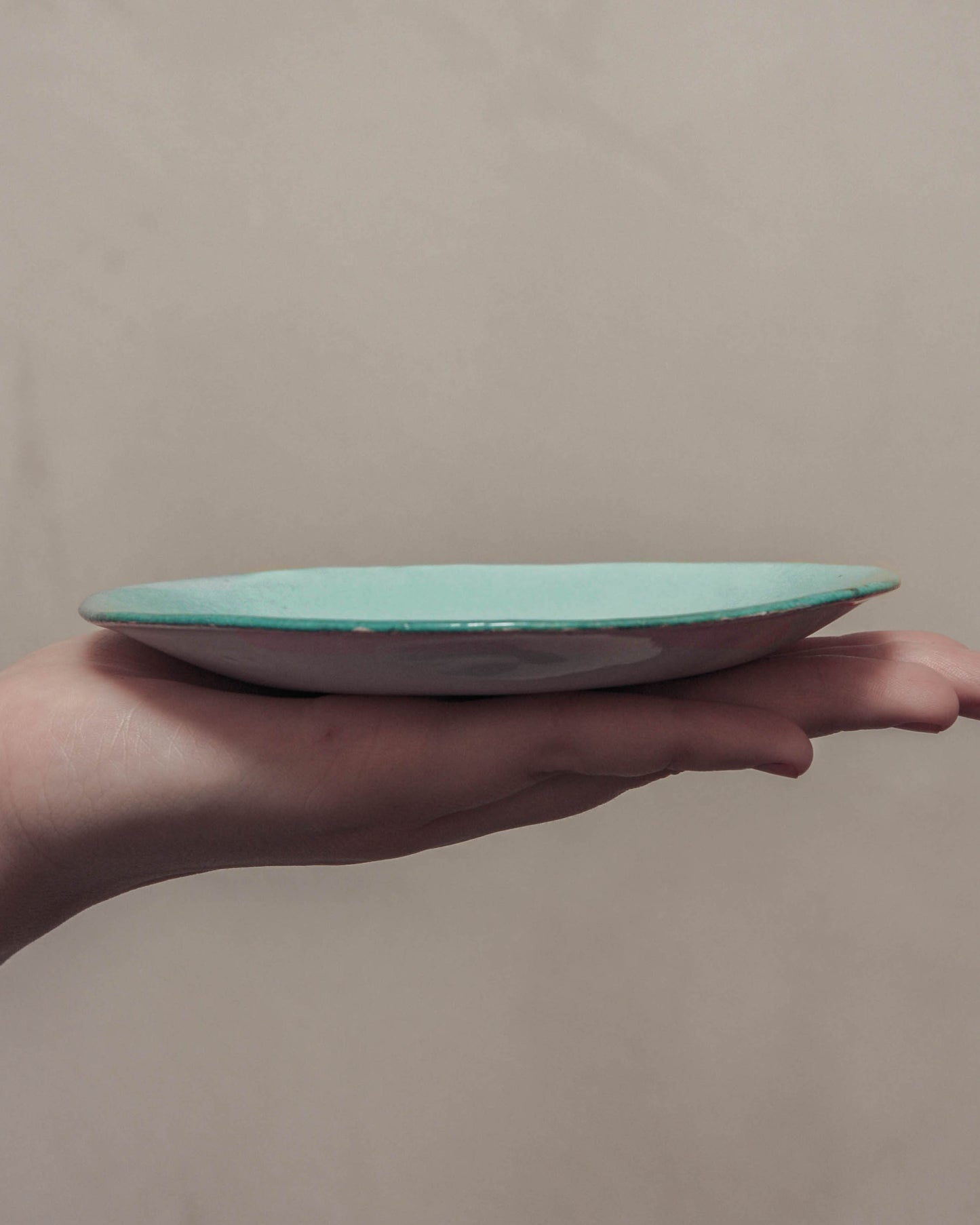 John Derian Crescent Moon Saucer