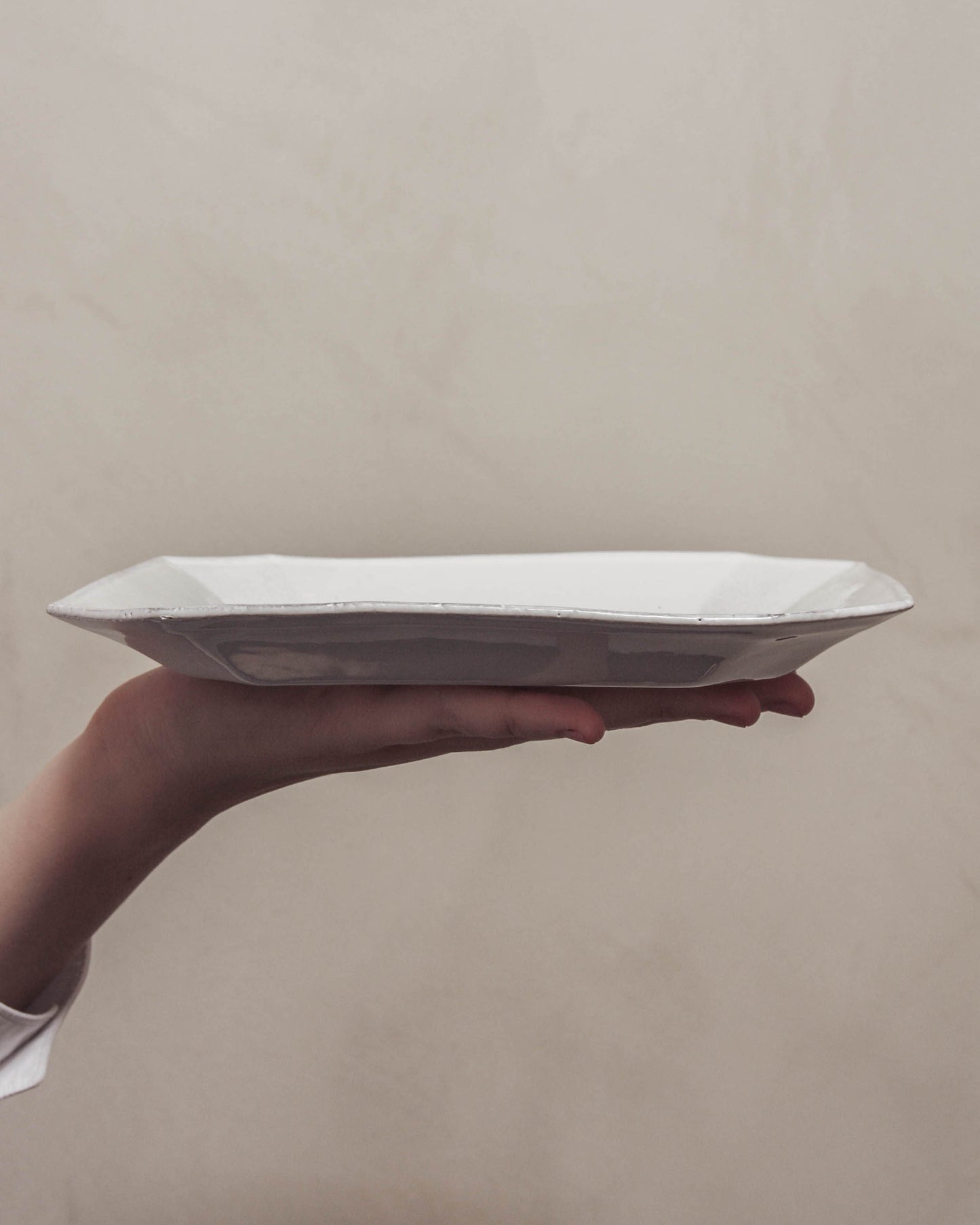 John Derian Square Butterfly Plate