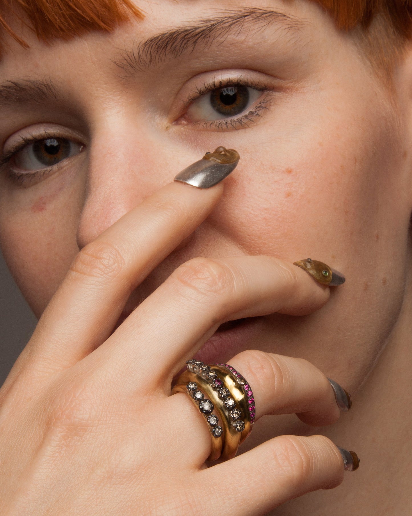 Sei Ruby Silver Ring