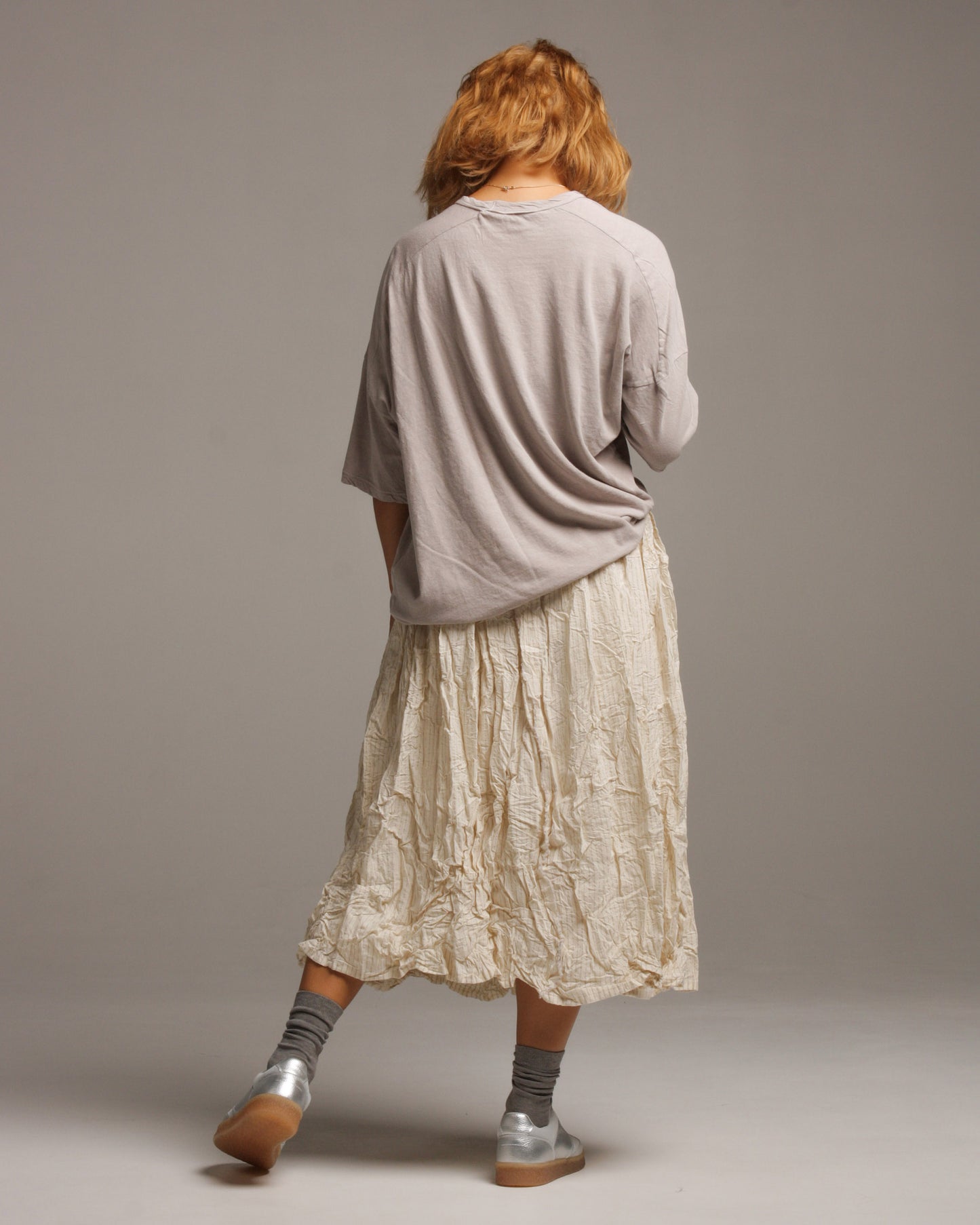 Dusty Pink Basic Pullover Tee