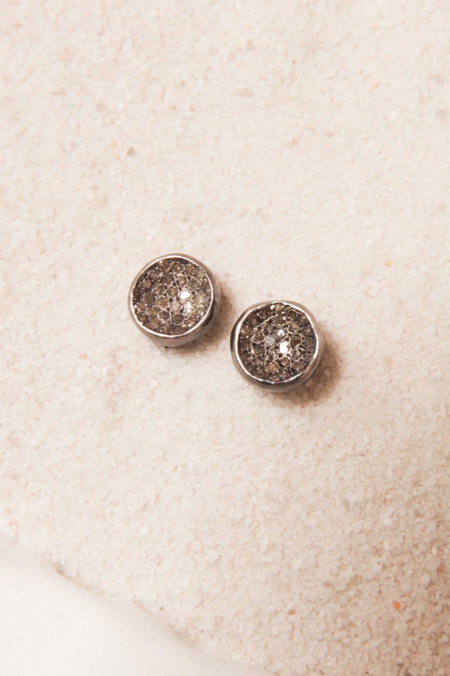Belquis Icy Grey Diamond Earrings