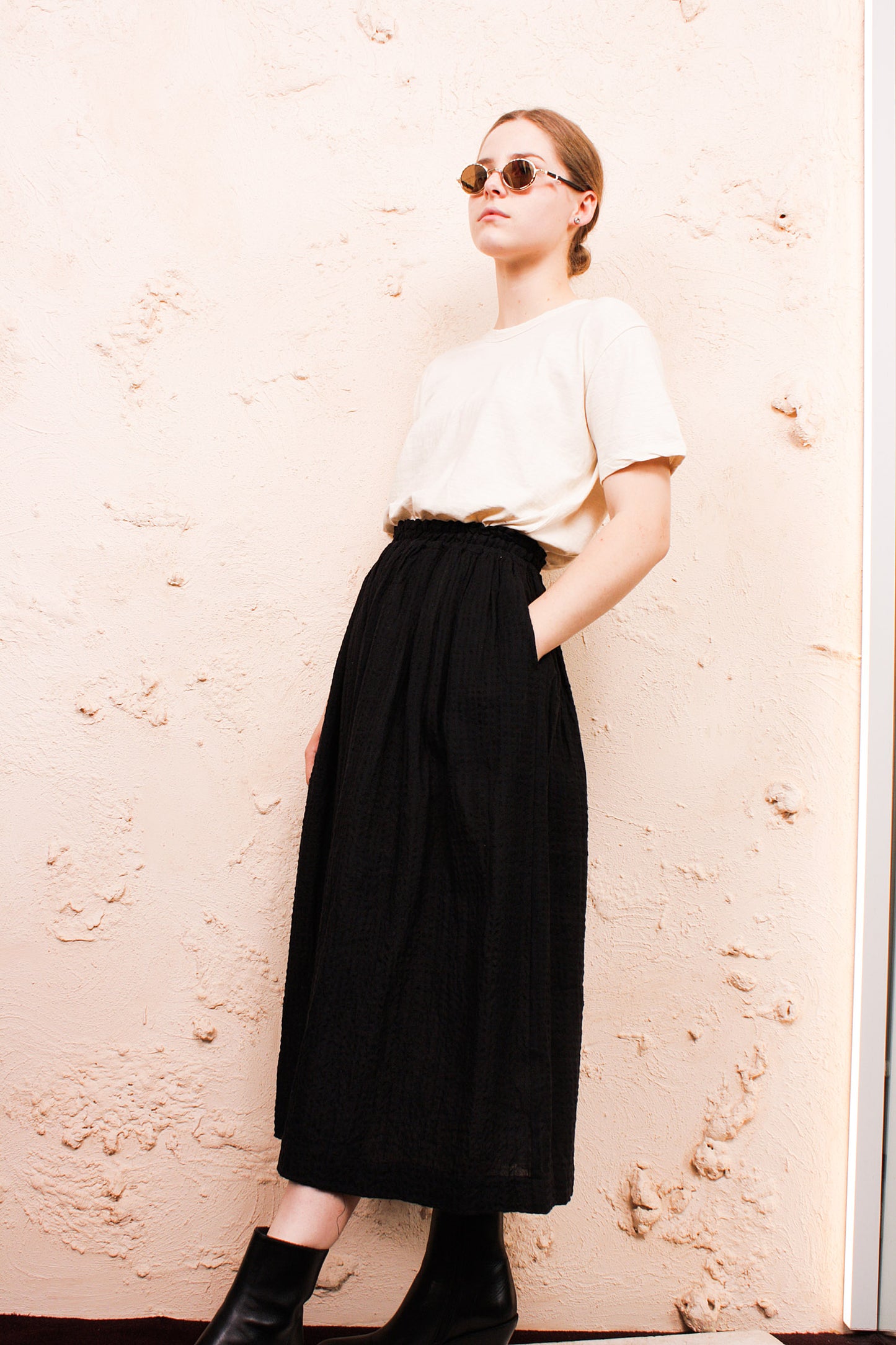 Black Boil Washer Skirt