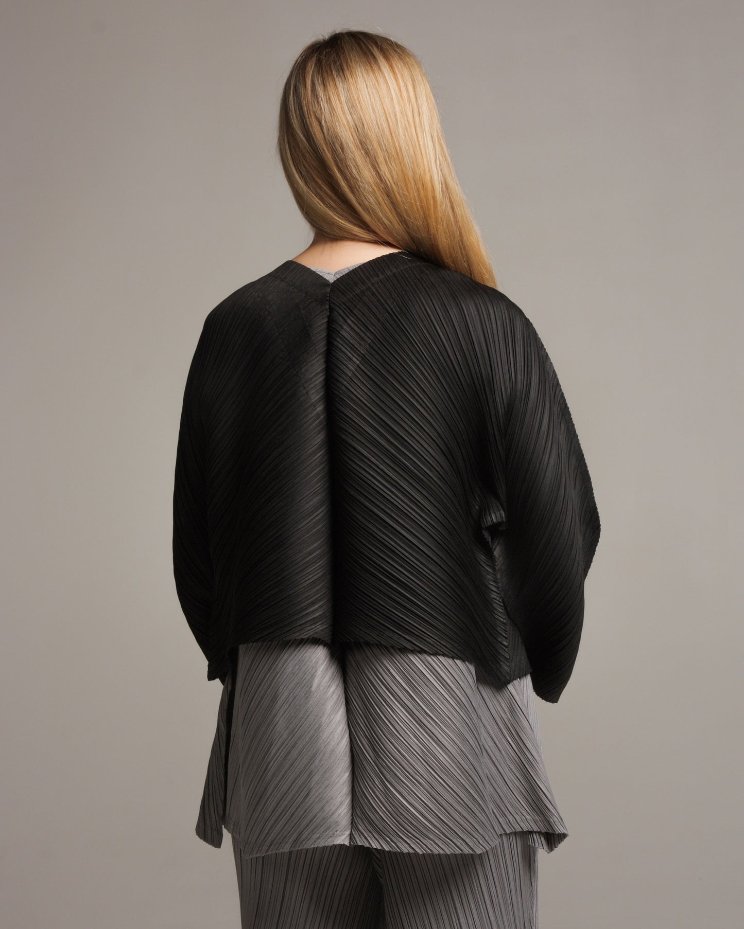 Black Melange Cardigan