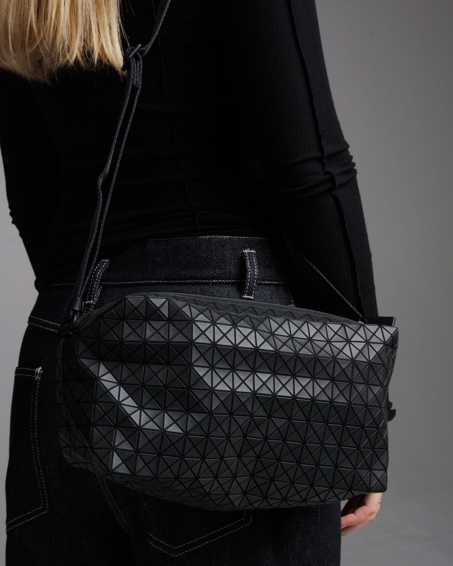 Matte Black Saddle Bag