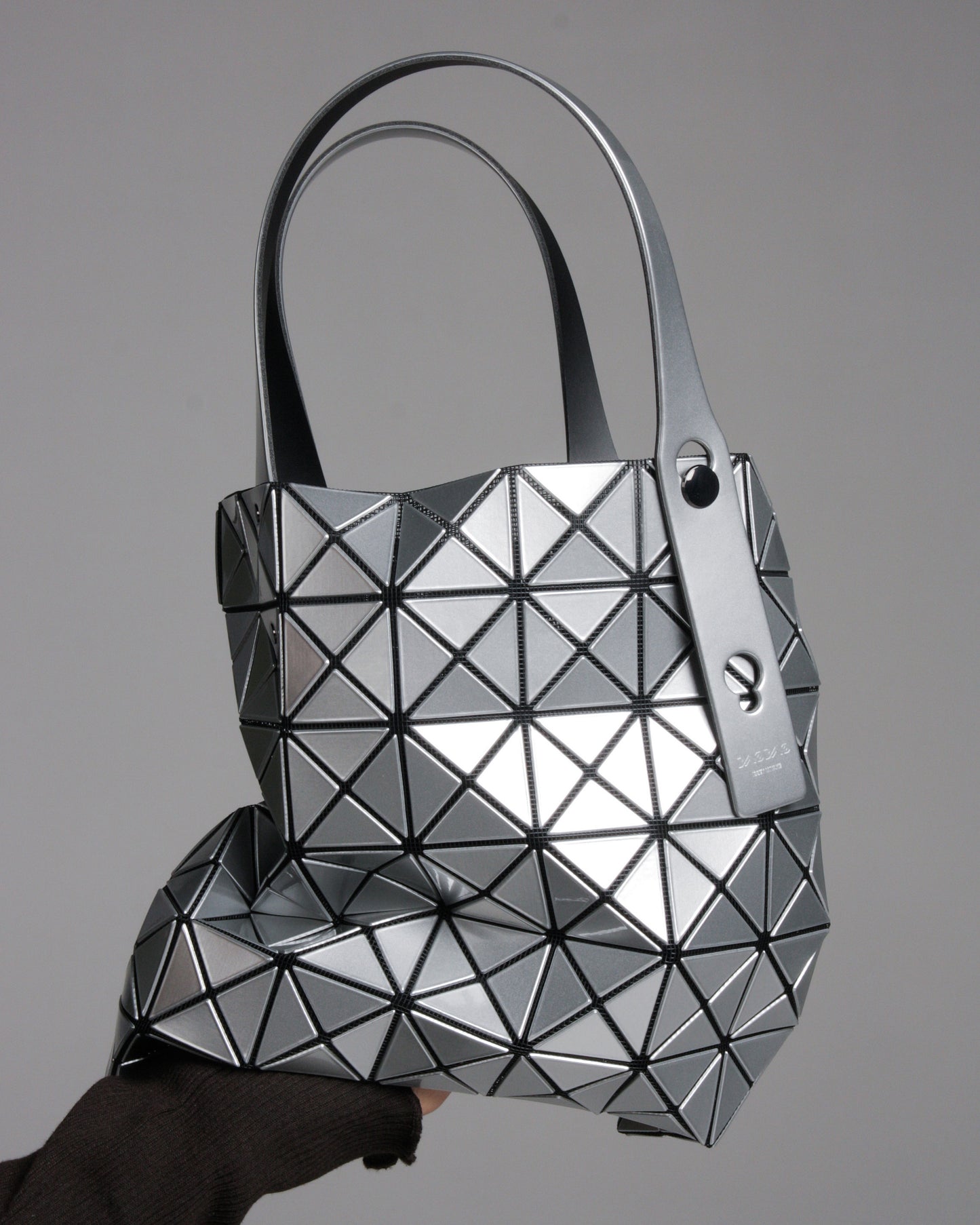 Silver Prism Tote Bag
