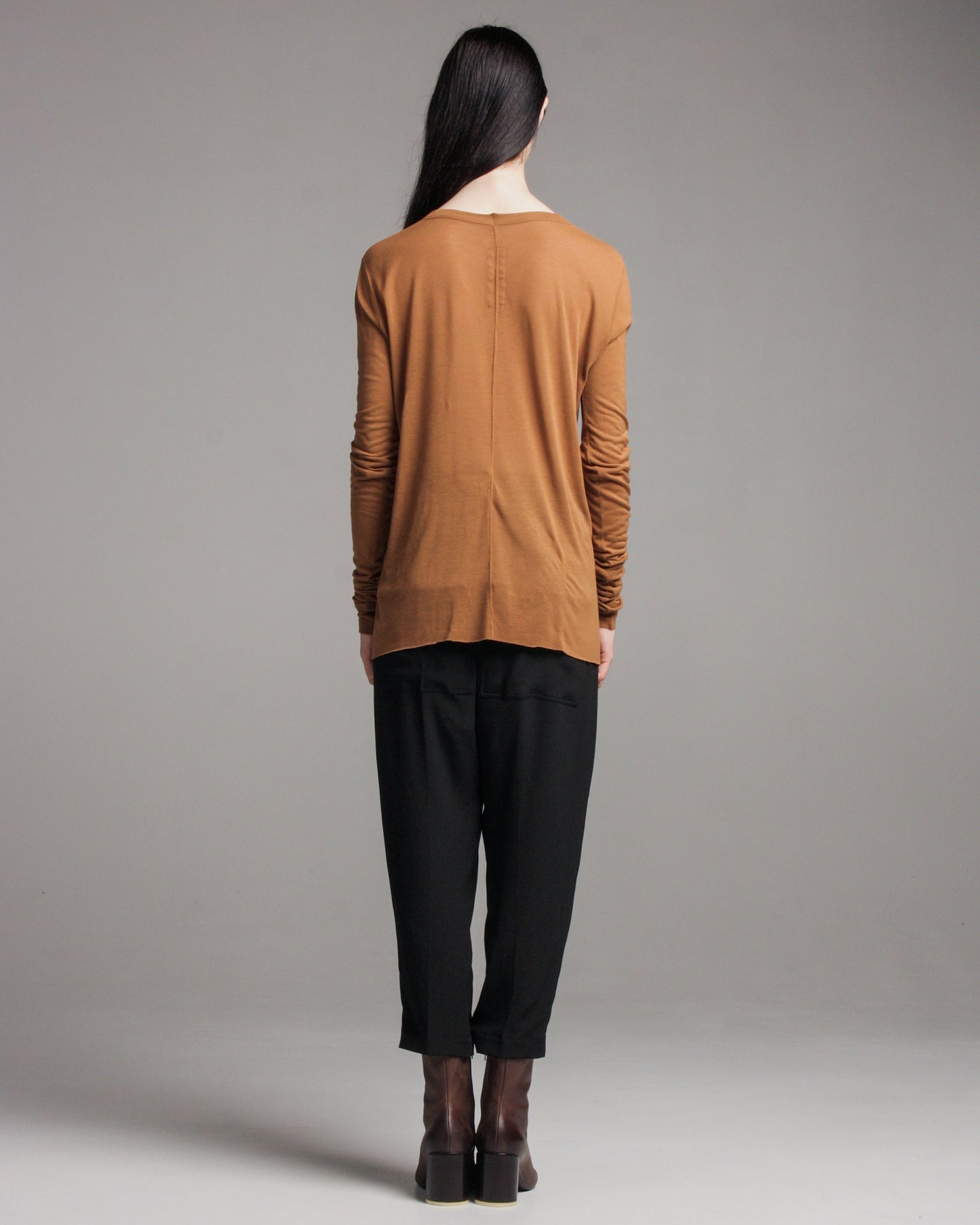 Honey Long Sleeve V Neck Tee