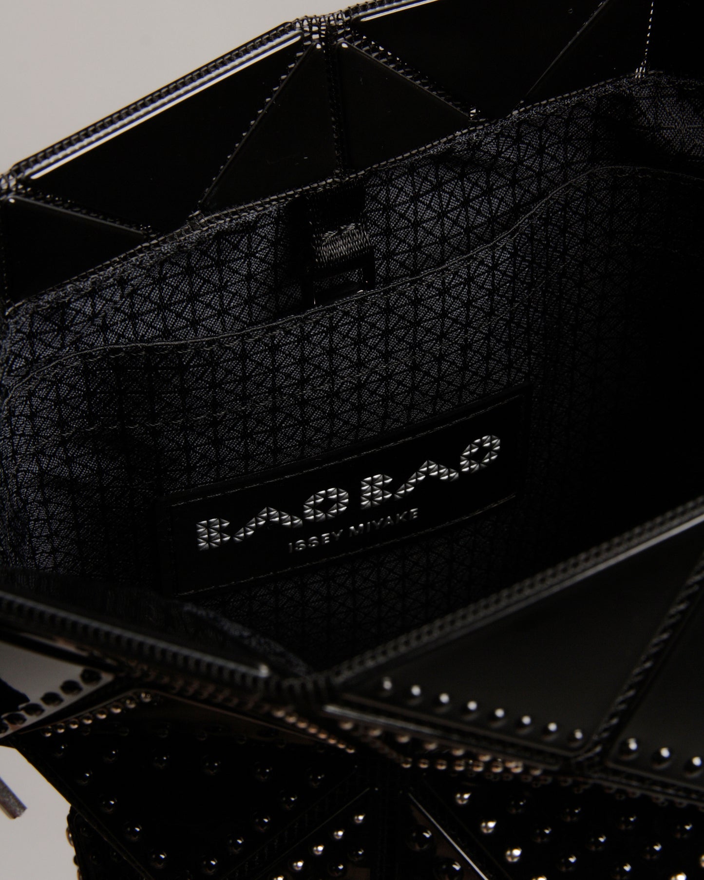 Black Medallion Bag