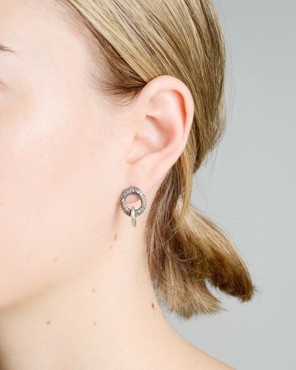 Atoll Icy Grey Diamond Earrings
