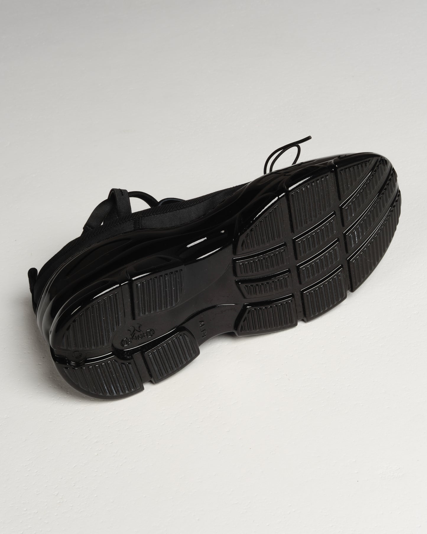 Black Low Trek Ballerina Shoes