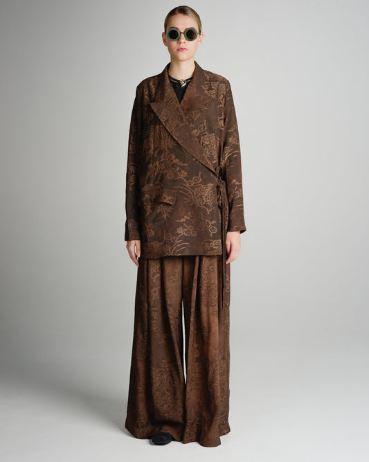 Brown Rose Khloe Jacket