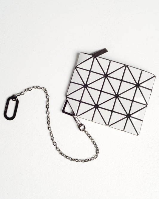 Grey Flipper Chain Purse