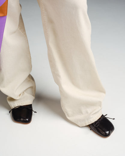 Black Anatomic Ballet Flats