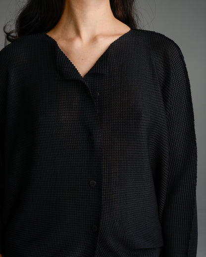 Black Dolman Knit Cardigan