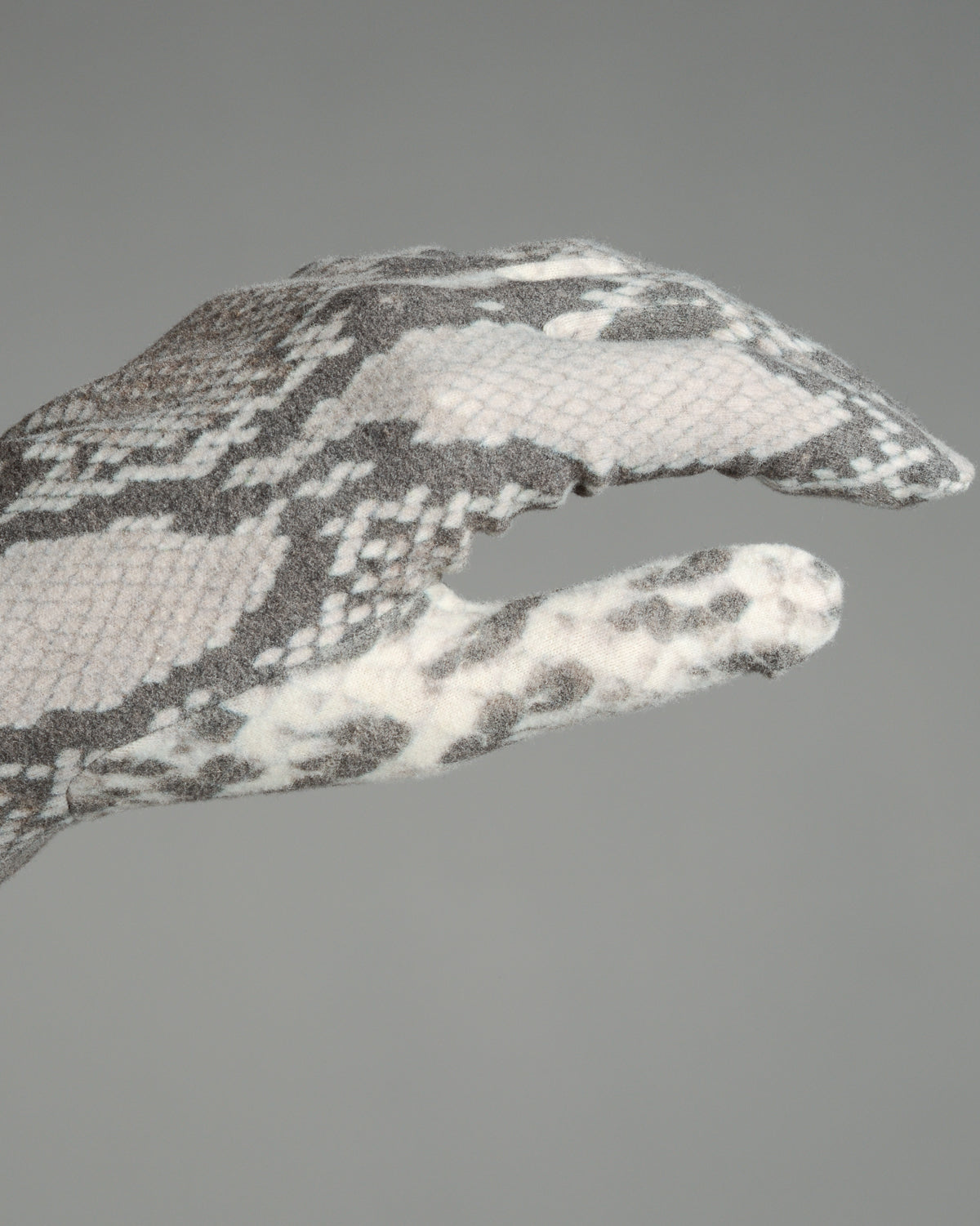 Snake Print Gloves
