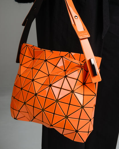 Orange Baguette Handbag