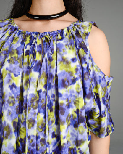 Tahar Gathered Neck Top