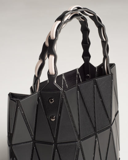 Black and Pink Bucket Bag