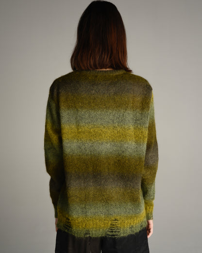 Army Green Mohair Sweater