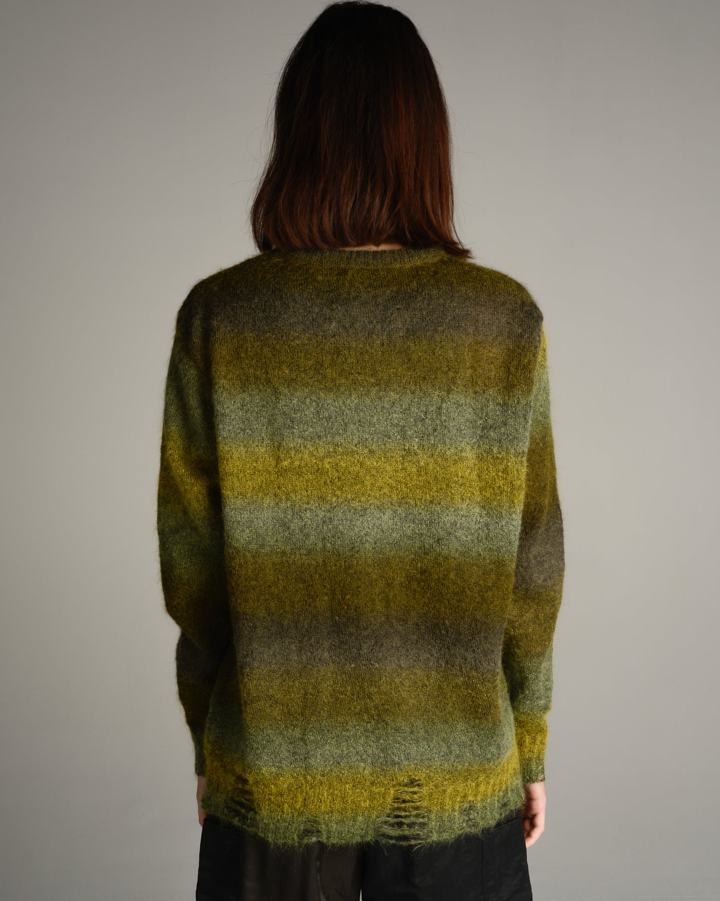 Army Green Mohair Sweater