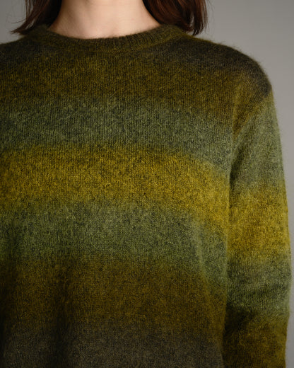 Army Green Mohair Sweater