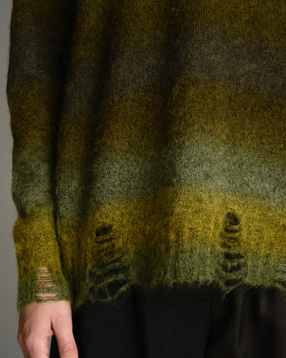 Army Green Mohair Sweater