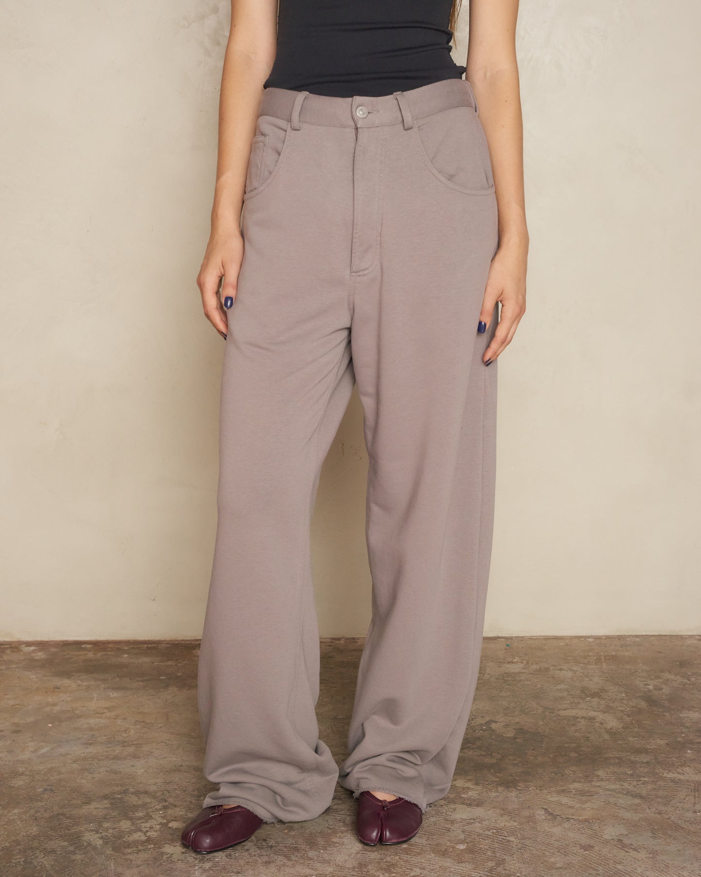 Grey Easy Trousers