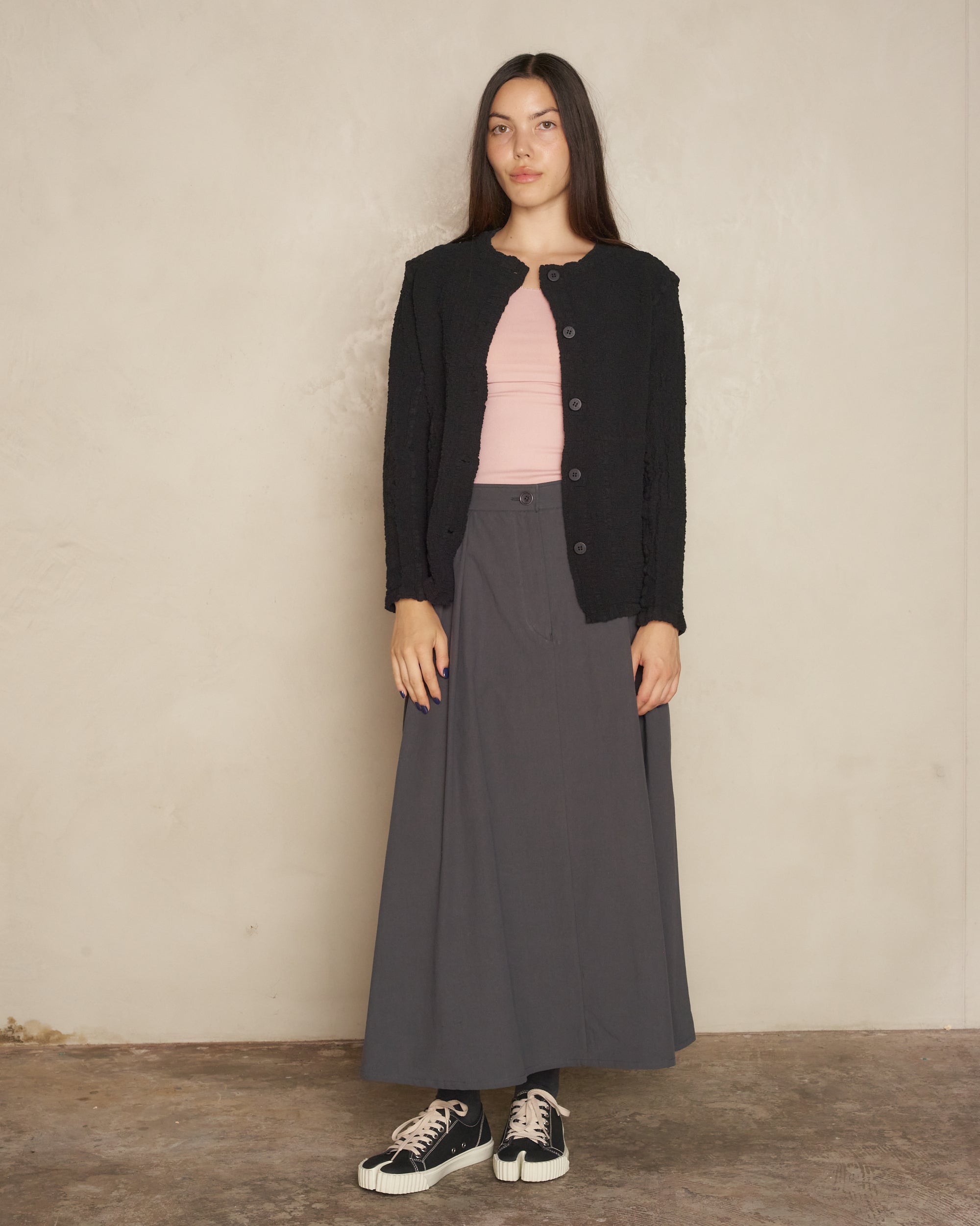 Black Classic Cauliflower Cardigan – Dilettante
