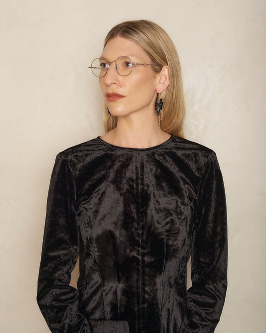 Uma Wang x Rigards Silver Titanium Spectacles