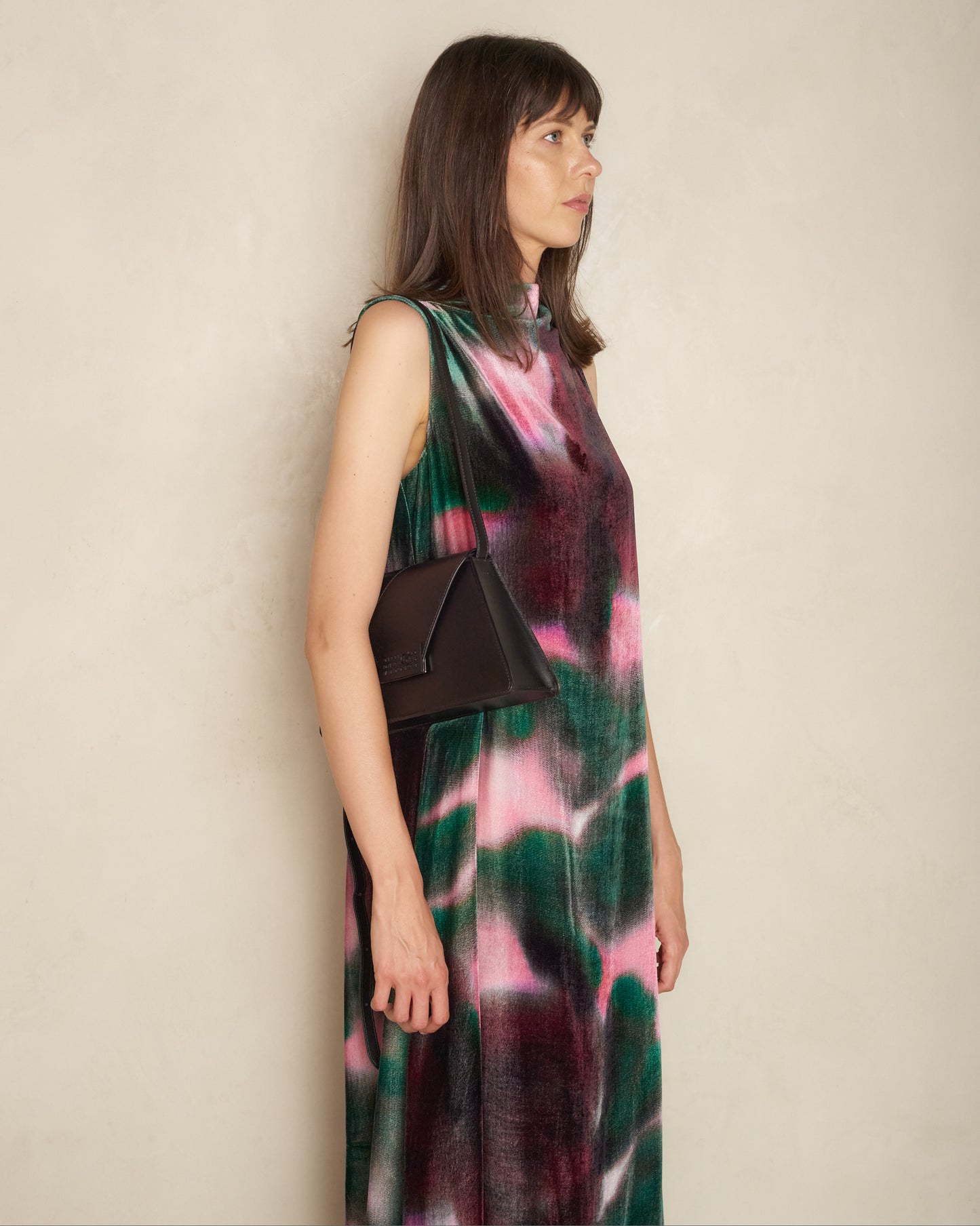 Black Numeric Shoulder Bag