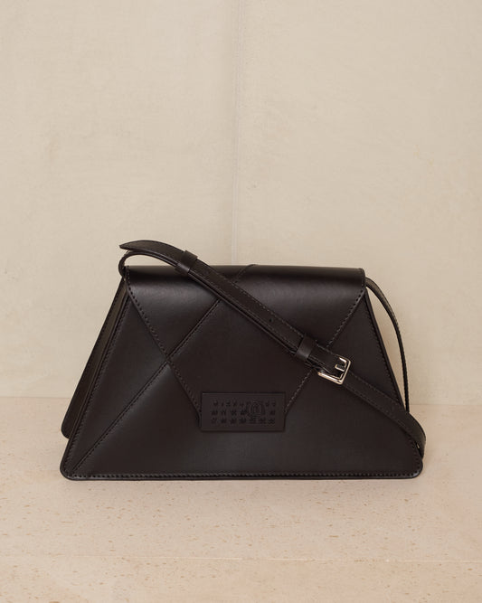 Black Numeric Shoulder Bag