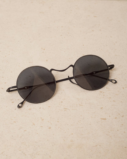 Uma Wang x Rigards Black Titanium Sunglasses