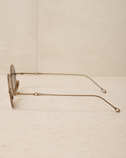 Uma Wang x Rigards Gold Titanium Sunglasses