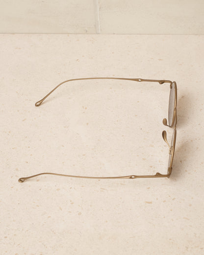 Uma Wang x Rigards Gold Titanium Sunglasses