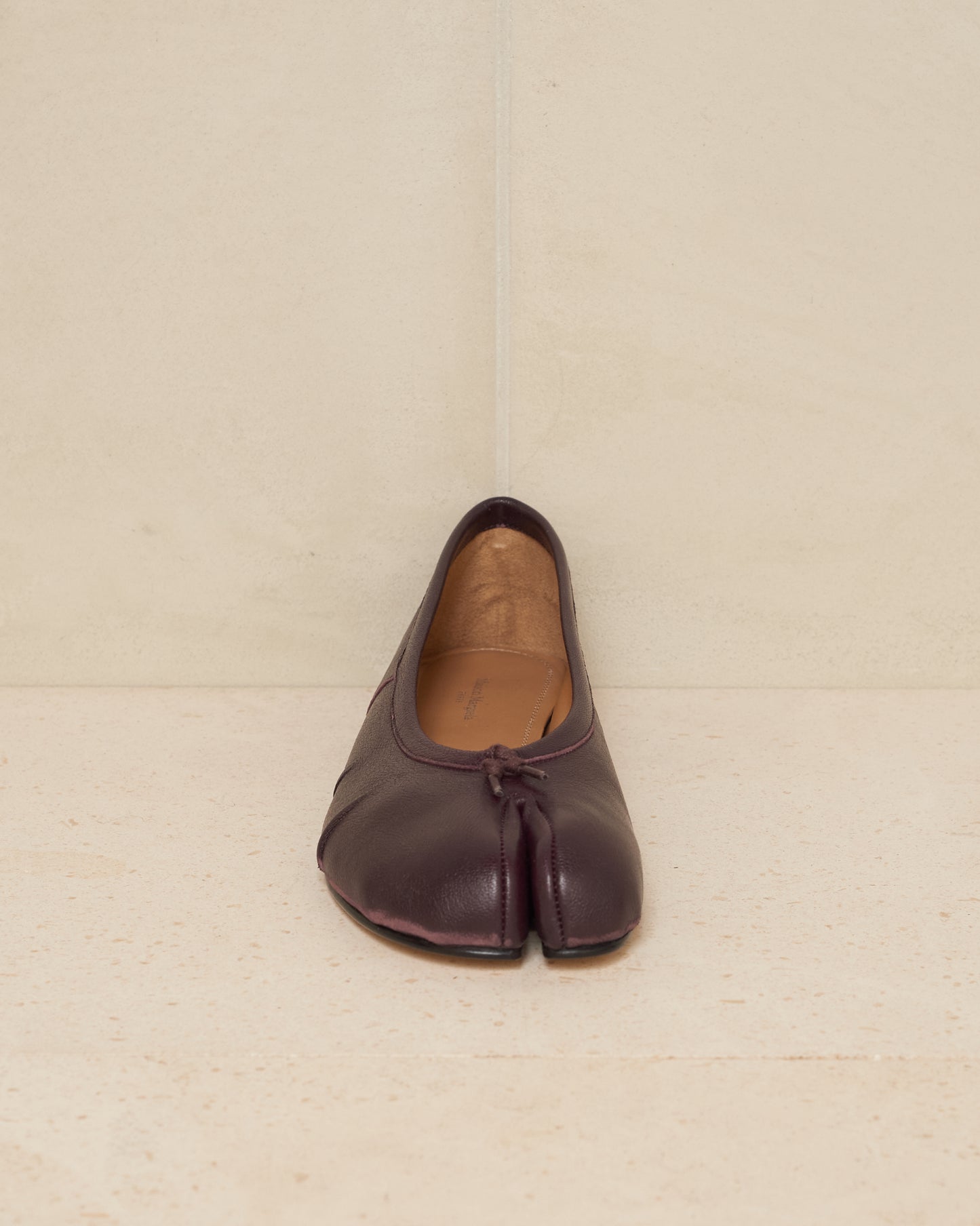 Merlot Tabi Ballerina Shoe