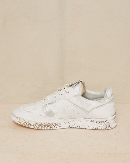 mm6 maison margiela painted sneakers