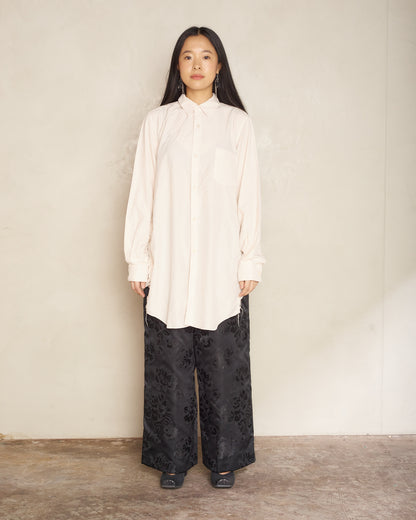 Black Jacquard Trousers