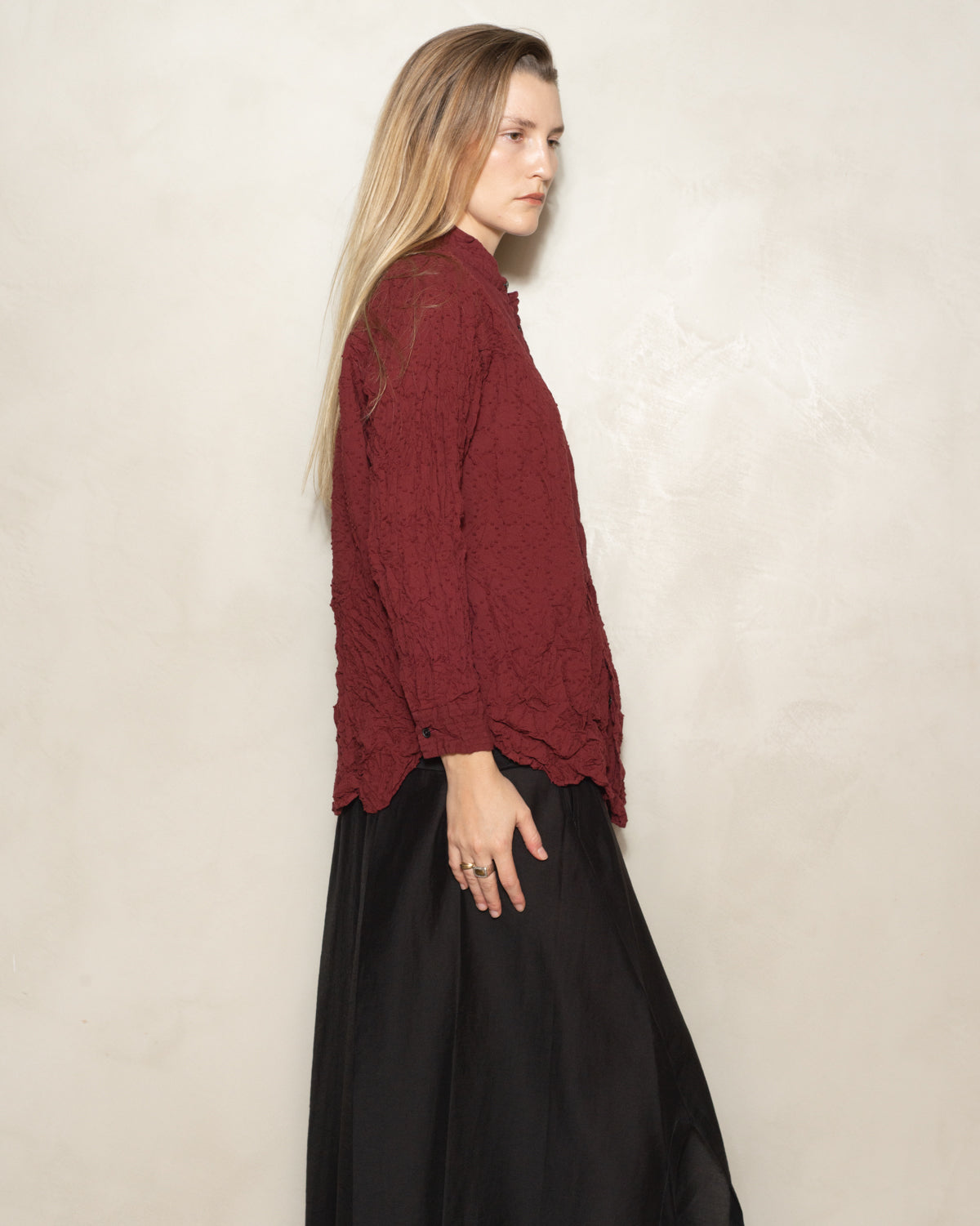 Red Botanical Dye Blouse