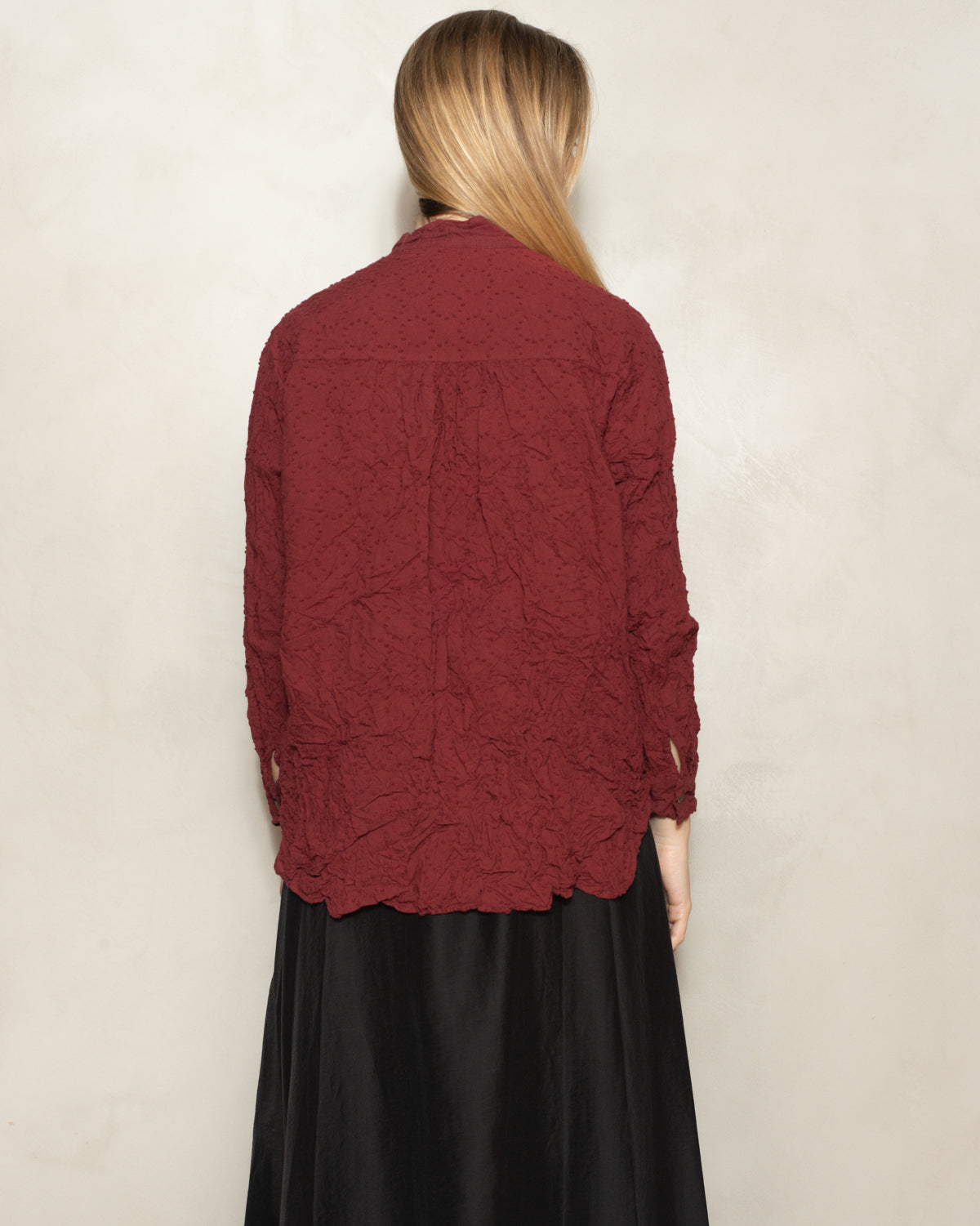 Red Botanical Dye Blouse