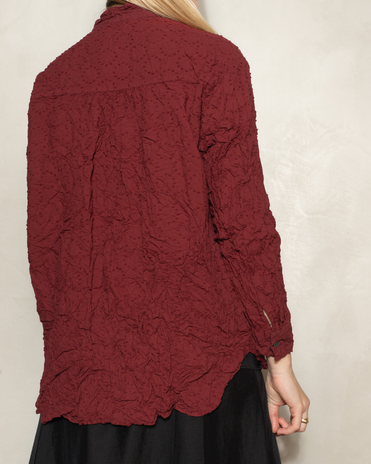 Red Botanical Dye Blouse