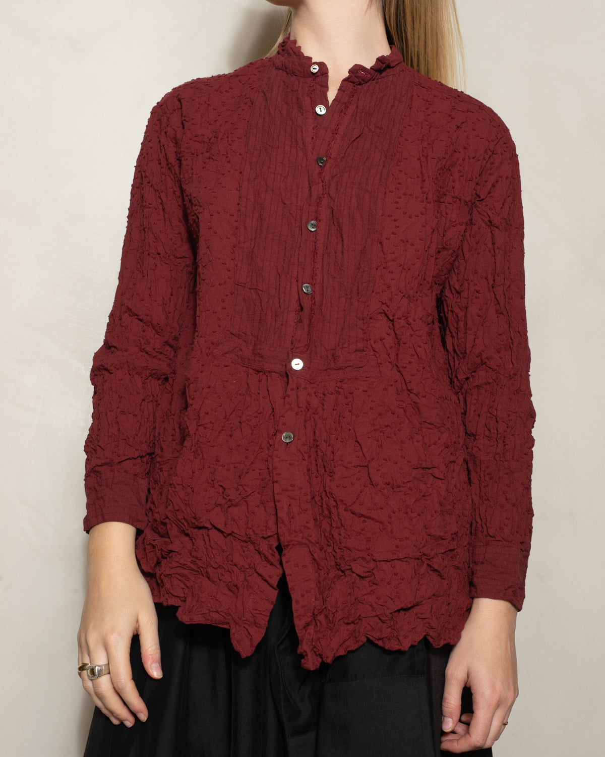 Red Botanical Dye Blouse