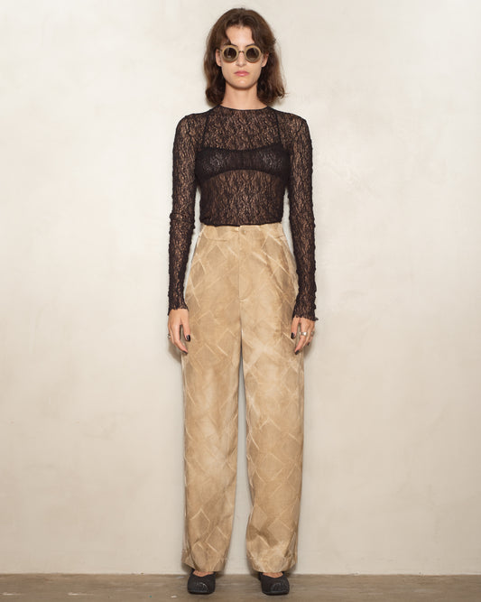 Tan Pitti Pants