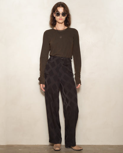 Black Pitti Pants